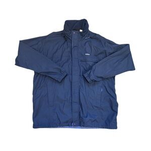 Vintage PATAGONIA Hooded Overcoat Full Zip Jacket Coat Men Size XL